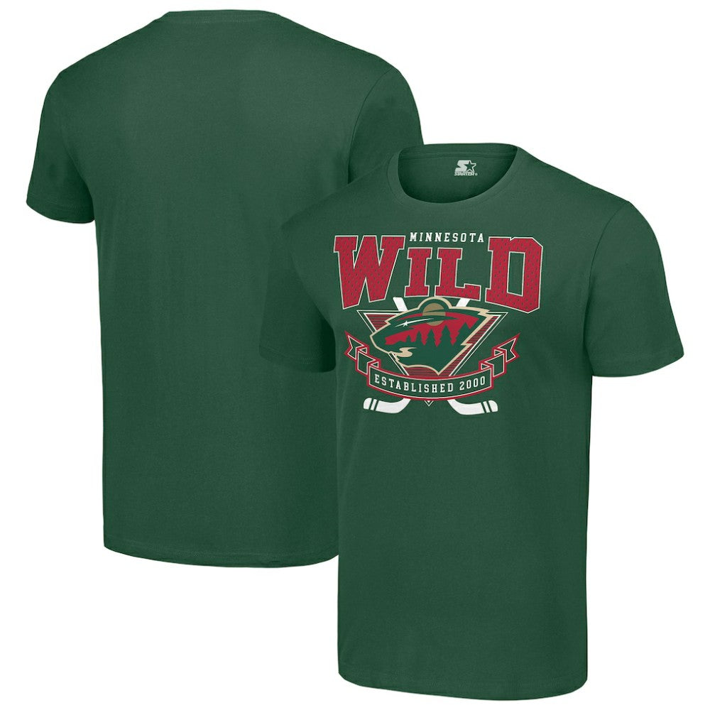 Minnesota Wild Starter Team Logo Graphic T-Shirt