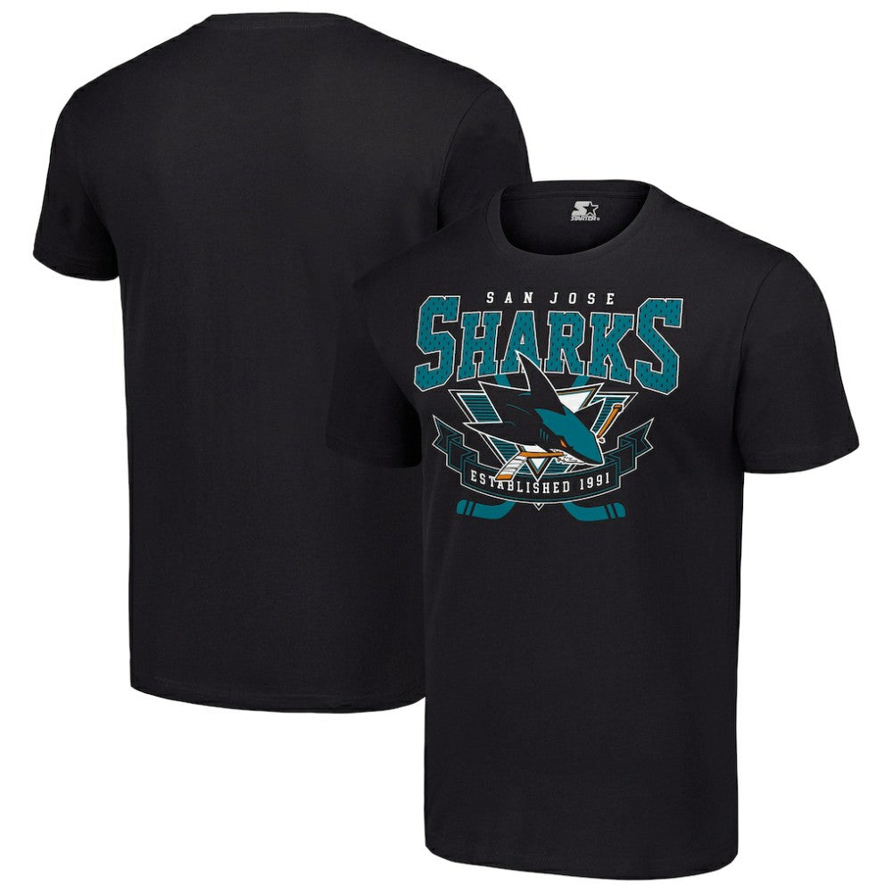 San Jose Sharks Starter Team Logo Graphic T-Shirt