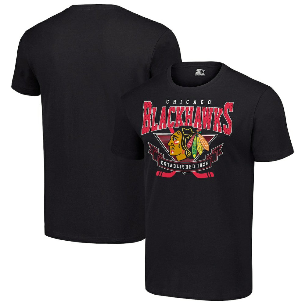 Chicago Blackhawks Starter Team Logo Graphic T-Shirt