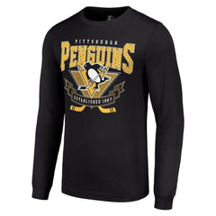 Pittsburgh Penguins Starter Team Logo Graphic Long Sleeve T-Shirt