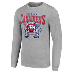 Montreal Canadiens Starter '80s Inspired Team Logo Long Sleeve T-Shirt