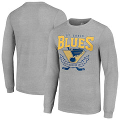St. Louis Blues Starter '80s Inspired Team Logo Long Sleeve T-Shirt