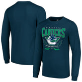 Vancouver Canucks Starter Team Logo Graphic Long Sleeve T-Shirt