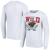 Minnesota Wild Starter Team Logo Graphic Long Sleeve T-Shirt
