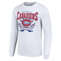 Montreal Canadiens Starter Team Logo Graphic Long Sleeve T-Shirt