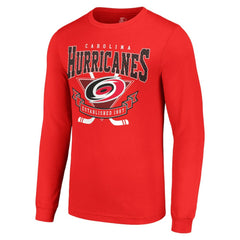 Carolina Hurricanes Starter Team Logo Graphic Long Sleeve T-Shirt