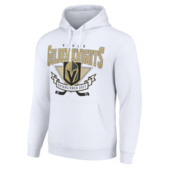 Vegas Golden Knights Starter Team Logo Graphic Fleece Tri-Blend Pullover Hoodie
