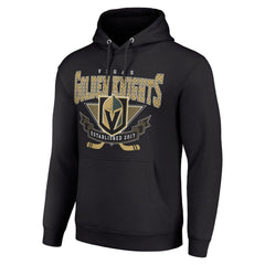 Vegas Golden Knights Starter Team Logo Graphic Fleece Tri-Blend Pullover Hoodie