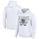 Los Angeles Kings Starter Team Logo Graphic Fleece Tri-Blend Pullover Hoodie
