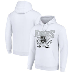 Los Angeles Kings Starter Team Logo Graphic Fleece Tri-Blend Pullover Hoodie