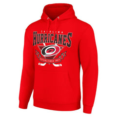 Carolina Hurricanes Starter Team Logo Graphic Fleece Tri-Blend Pullover Hoodie