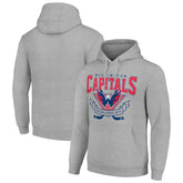 Washington Capitals Starter Team Logo Graphic Fleece Tri-Blend Pullover Hoodie