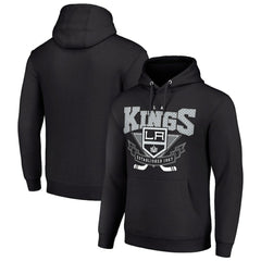 Los Angeles Kings Starter Team Logo Graphic Fleece Tri-Blend Pullover Hoodie