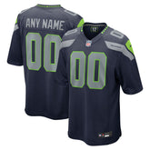 NFL Seattle Seahawks Custom Game Jersey