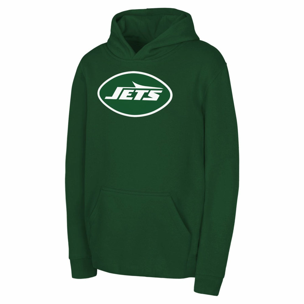 NFL New York Jets Youth Team Logo Pullover Hoodie