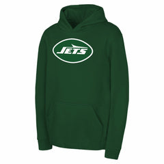 NFL New York Jets Youth Team Logo Pullover Hoodie