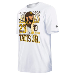 Fernando Tatis Jr. San Diego Padres Caricature T-Shirt - White | New Era