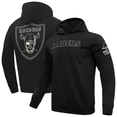 NFL Las Vegas Raiders Pro Standard Classic Chenille Pullover Hoodie