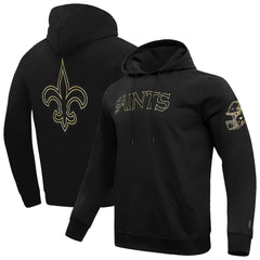 NFL New Orleans Saints Pro Standard Classic Chenille Pullover Hoodie