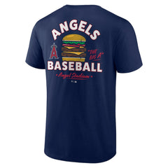 Los Angeles Angels Big A Burger T-Shirt - Navy