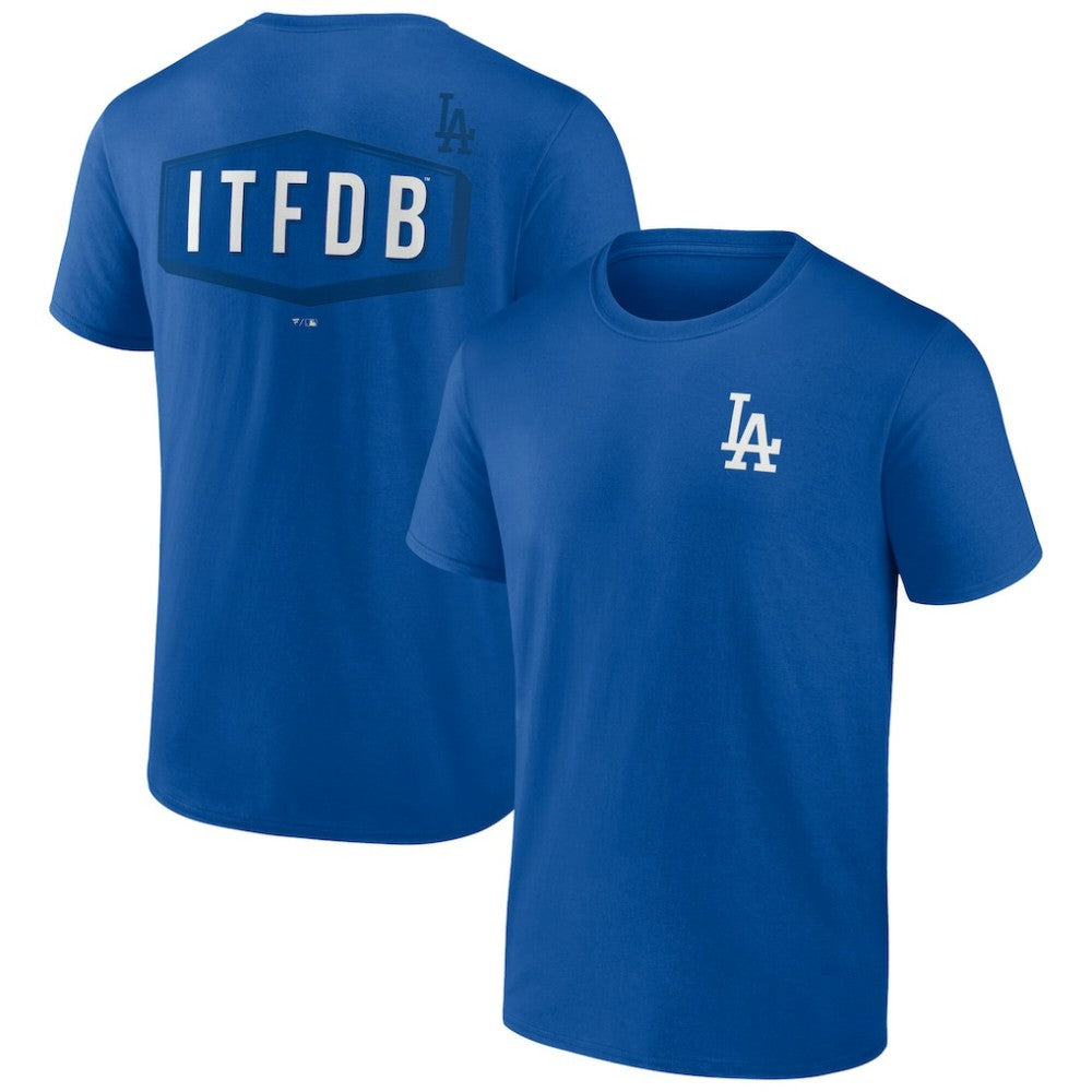 Los Angeles Dodgers ITFDB T-Shirt - Royal