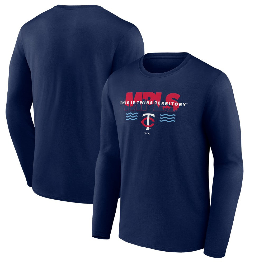 Minnesota Twins Territory Long Sleeve T-Shirt - Navy