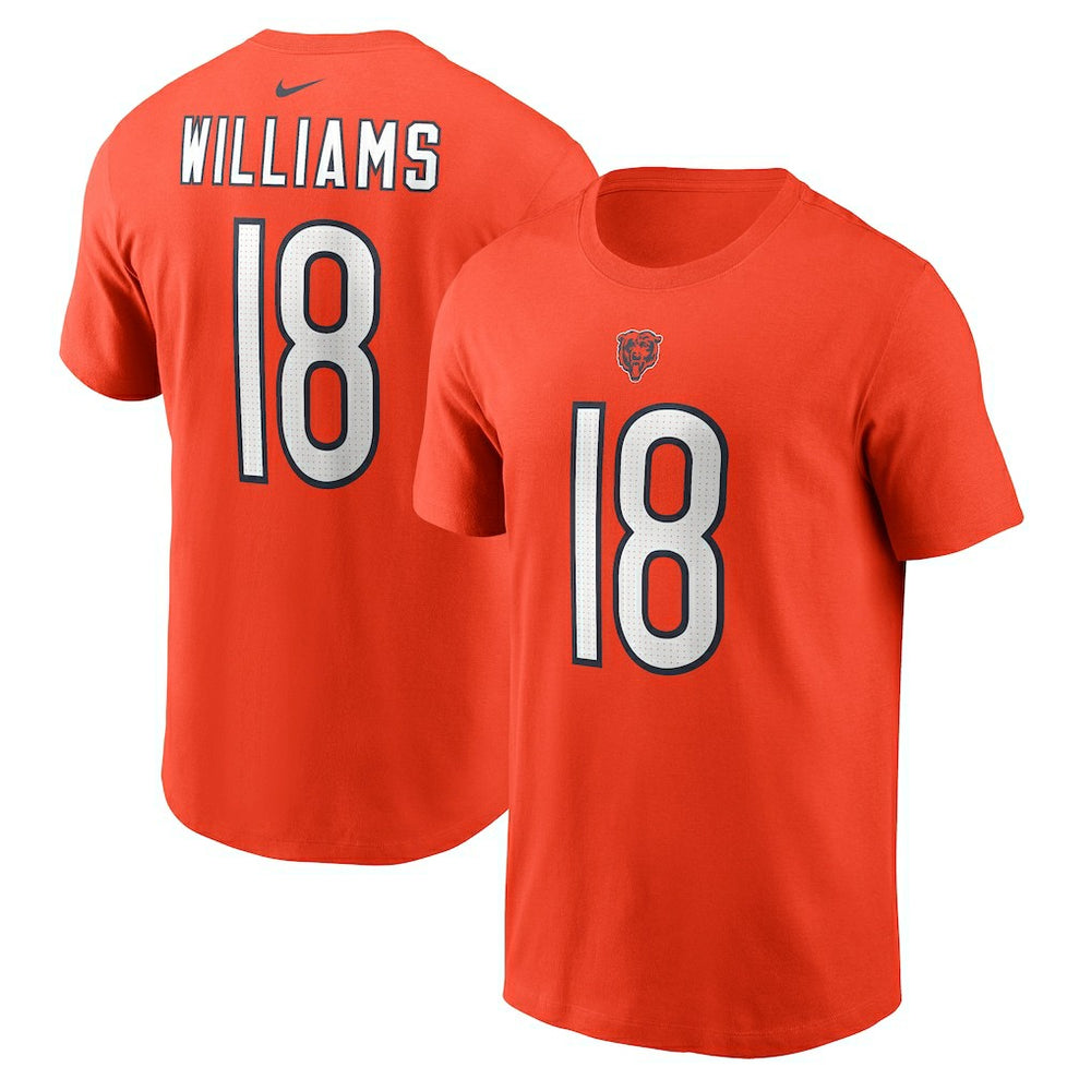 NFL Chicago Bears Caleb Williams Name & Number T-Shirt