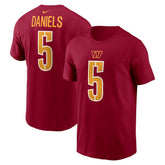 NFL Washington Commanders Jayden Daniels Youth Fuse Name & Number T-Shirt