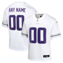 NFL Minnesota Vikings Youth Alternate Custom Game Jersey