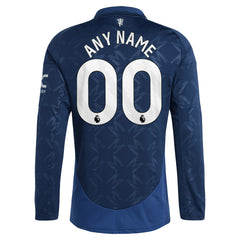 Manchester United 2024/25 Away Replica Long Sleeve Custom Jersey / Soccer Hot sale
