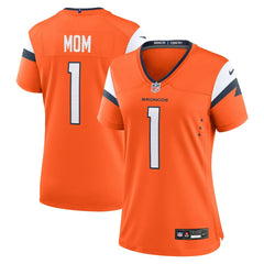 NFL Denver Broncos Women's #1 Mom Game Jersey