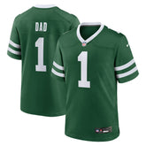 NFL New York Jets #1 Dad Game Jersey