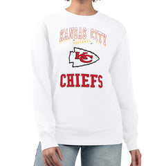 NFL Kansas City Chiefs G-III 4Her by Carl Banks Women's Team Logo Graphic Tri-Blend Pullover Sweatshirt