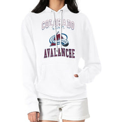 Colorado Avalanche G-III 4Her by Carl Banks Women's Team Logo Tri-Blend Fleece Pullover Hoodie