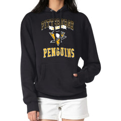 Pittsburgh Penguins G-III 4Her by Carl Banks Women's Team Logo Tri-Blend Fleece Pullover Hoodie