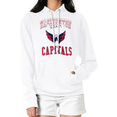 Washington Capitals G-III 4Her by Carl Banks Women's Team Logo Tri-Blend Fleece Pullover Hoodie