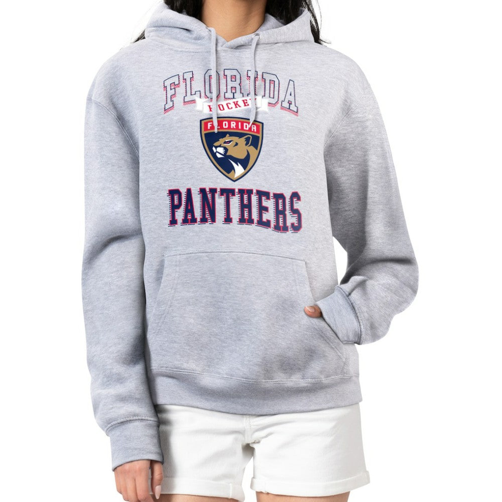 Florida Panthers G-III 4Her by Carl Banks Women's Team Logo Tri-Blend Fleece Pullover Hoodie