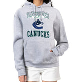 Vancouver Canucks G-III 4Her by Carl Banks Women's Team Logo Tri-Blend Fleece Pullover Hoodie