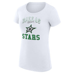 Dallas Stars G-III 4Her by Carl Banks Women's Super-Slim Fit Lightweight Team Logo Graphic T-Shirt