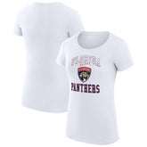 Florida Panthers G-III 4Her by Carl Banks Women's Super-Slim Fit Lightweight Team Logo Graphic T-Shirt