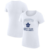 Toronto Maple Leafs G-III 4Her by Carl Banks Women's Super-Slim Fit Lightweight Team Logo Graphic T-Shirt