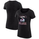Colorado Avalanche G-III 4Her by Carl Banks Women's Super-Slim Fit Lightweight Team Logo Graphic T-Shirt
