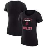 Houston Rockets G-III 4Her by Carl Banks Women's Super-Slim Fit Lightweight Team Logo T-Shirt - Black online