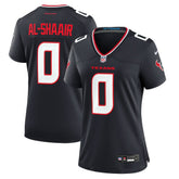 NFL Houston Texans Azeez Al-Shaair Women's Team Game Jersey