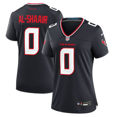 NFL Houston Texans Azeez Al-Shaair Women's Team Game Jersey