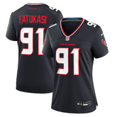 NFL Houston Texans Folorunso Fatukasi Women's Team Game Jersey