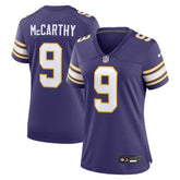 NFL Minnesota Vikings J.J. McCarthy Women's 2nd Alternate Player Game Jersey
