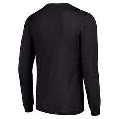 New Jersey Devils Starter Four Team Name Logo Long Sleeve Graphic T-Shirt