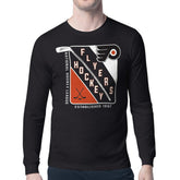Philadelphia Flyers Starter Shield Long Sleeve Graphic T-Shirt