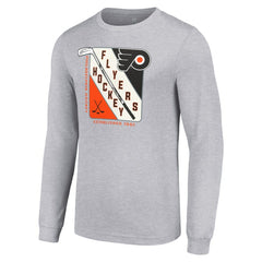 Philadelphia Flyers Starter Shield Long Sleeve Graphic T-Shirt